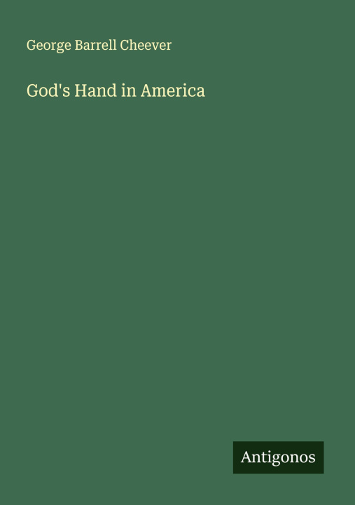 Βιβλίο God's Hand in America 