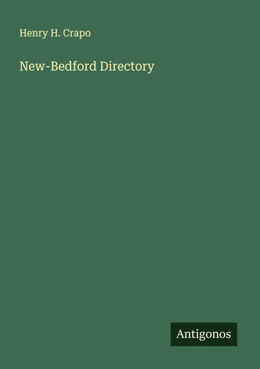 Kniha New-Bedford Directory 