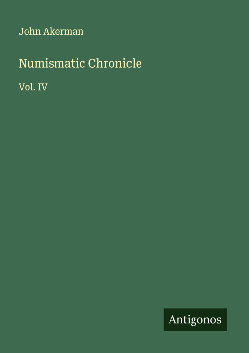 Kniha Numismatic Chronicle 