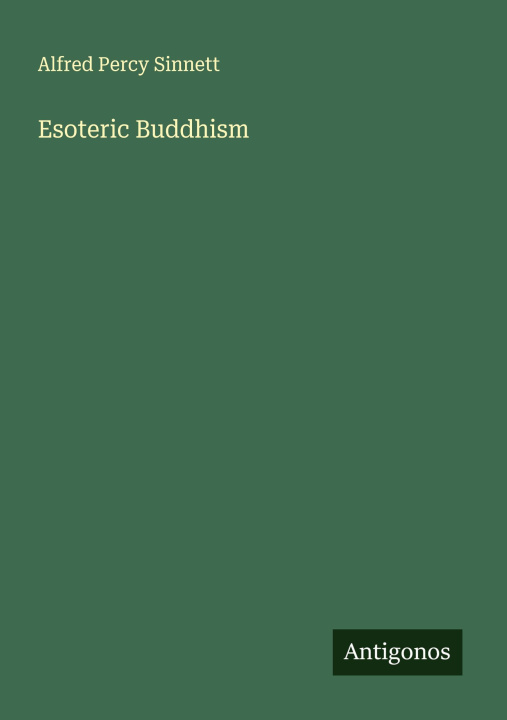 Kniha Esoteric Buddhism 