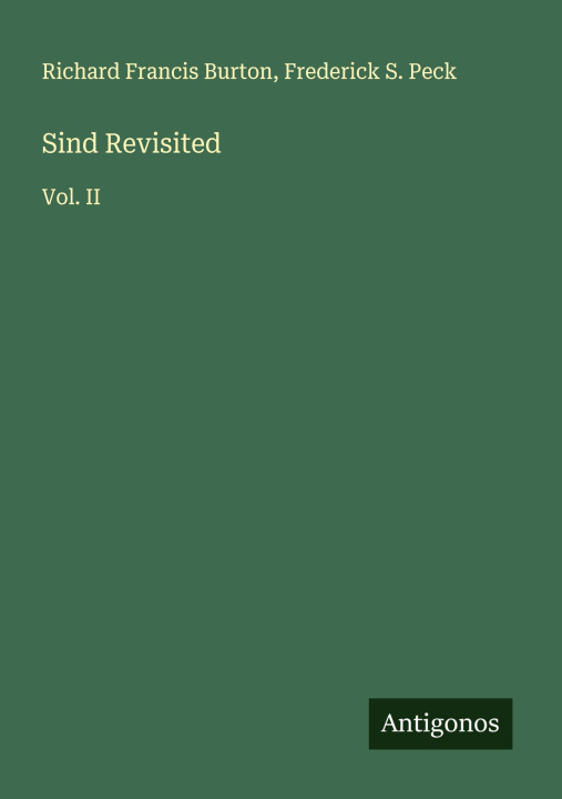 Kniha Sind Revisited Frederick S. Peck