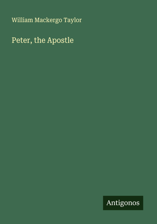 Kniha Peter, the Apostle 