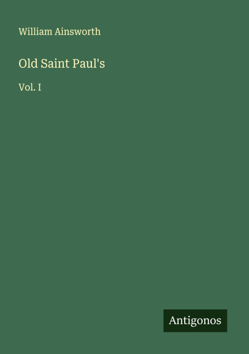 Kniha Old Saint Paul's 