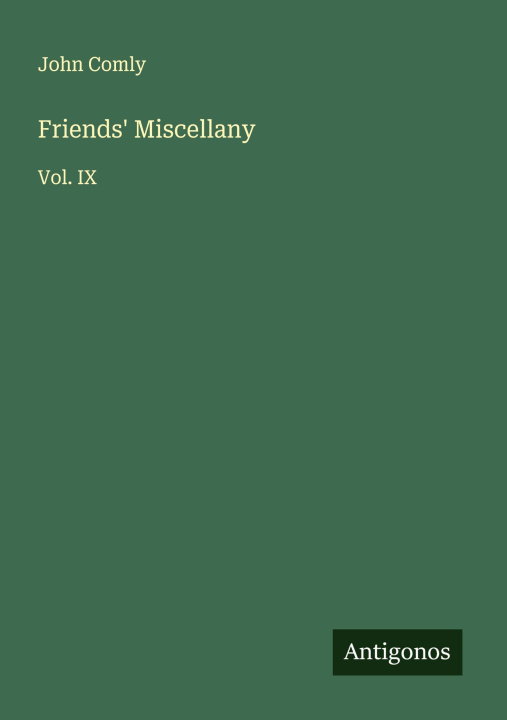 Kniha Friends' Miscellany 
