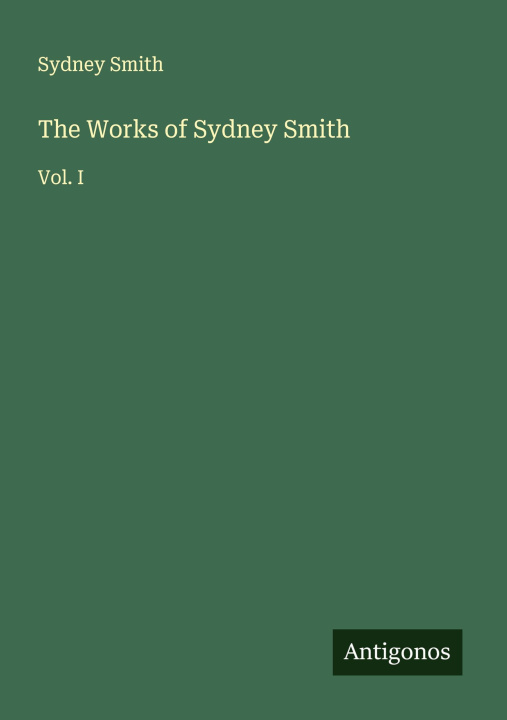 Knjiga The Works of Sydney Smith 