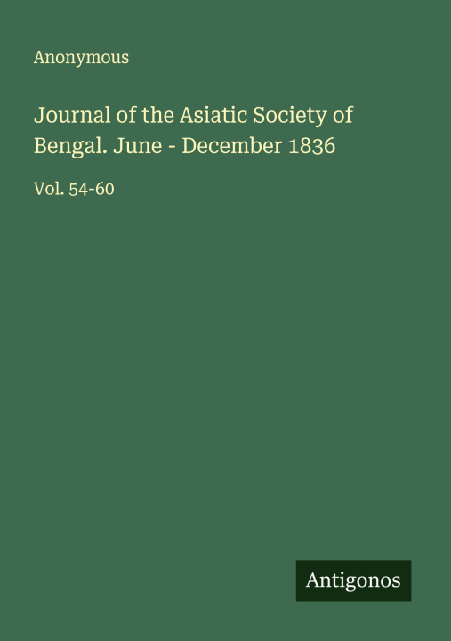 Kniha Journal of the Asiatic Society of Bengal. June - December 1836 
