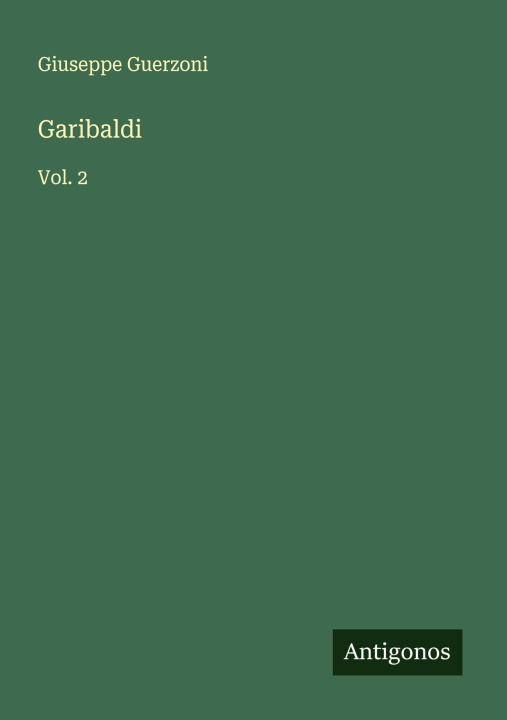 Kniha Garibaldi 