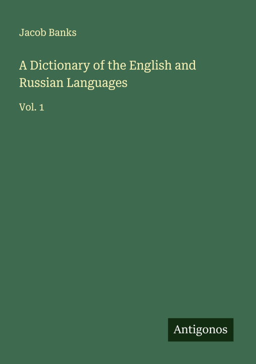 Libro A Dictionary of the English and Russian Languages 