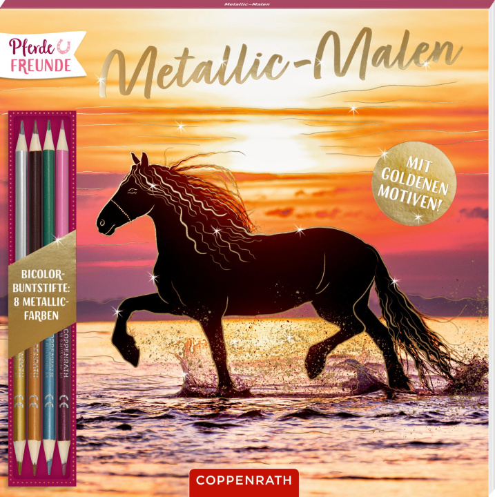 Kniha Metallic-Malen Christiane Slawik