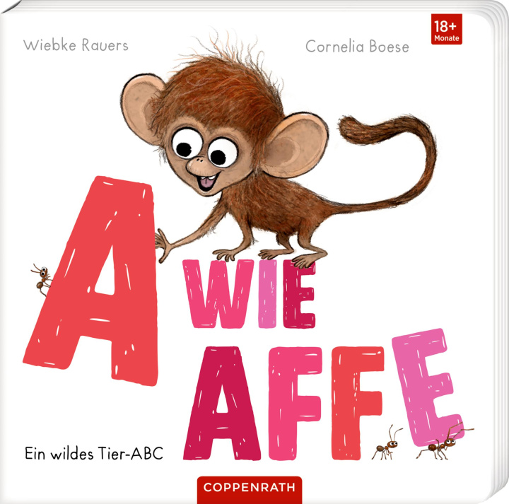 Kniha A wie Affe Wiebke Rauers