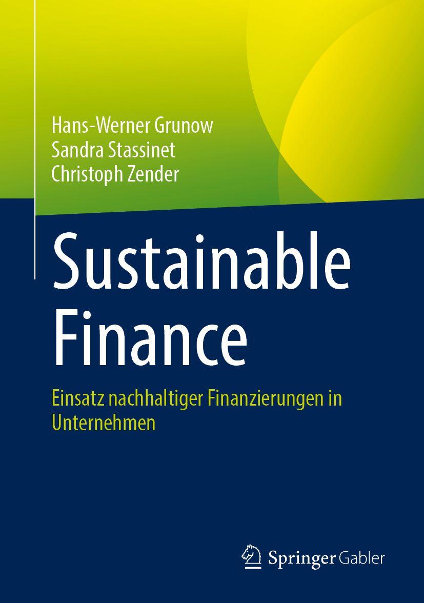 Kniha Sustainable Finance Sandra Stassinet