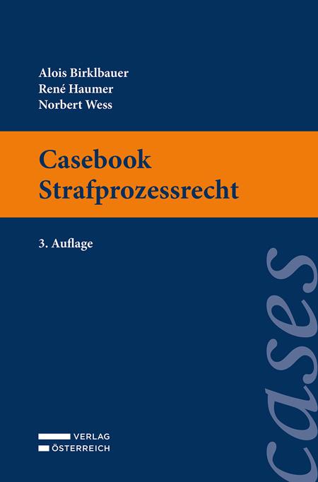 Kniha Casebook Strafprozessrecht René Haumer