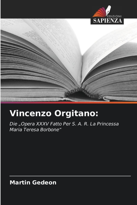 Kniha Vincenzo Orgitano: Martin Gedeon