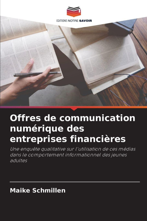Kniha Offres de communication numérique des entreprises financières Maike Schmillen