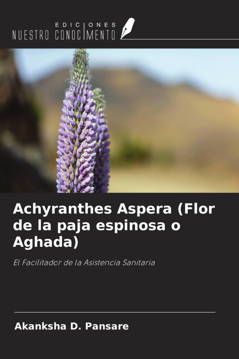 Libro Achyranthes Aspera (Flor de la paja espinosa o Aghada) 
