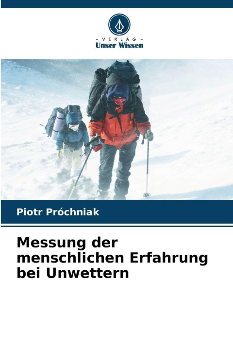 Kniha Messung der menschlichen Erfahrung bei Unwettern Piotr Próchniak
