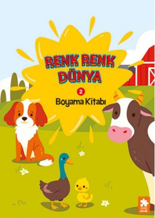 Kniha Renk Renk Dünya Boyama Kitabi 2 