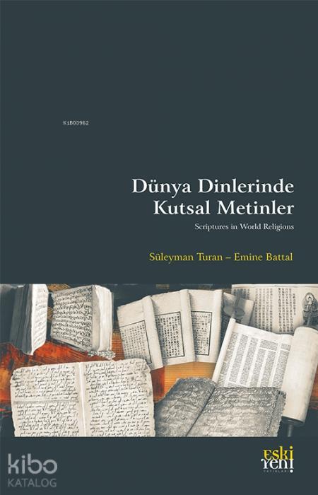 Βιβλίο Dünya Dinlerinde Kutsal Metinler Emine Battal