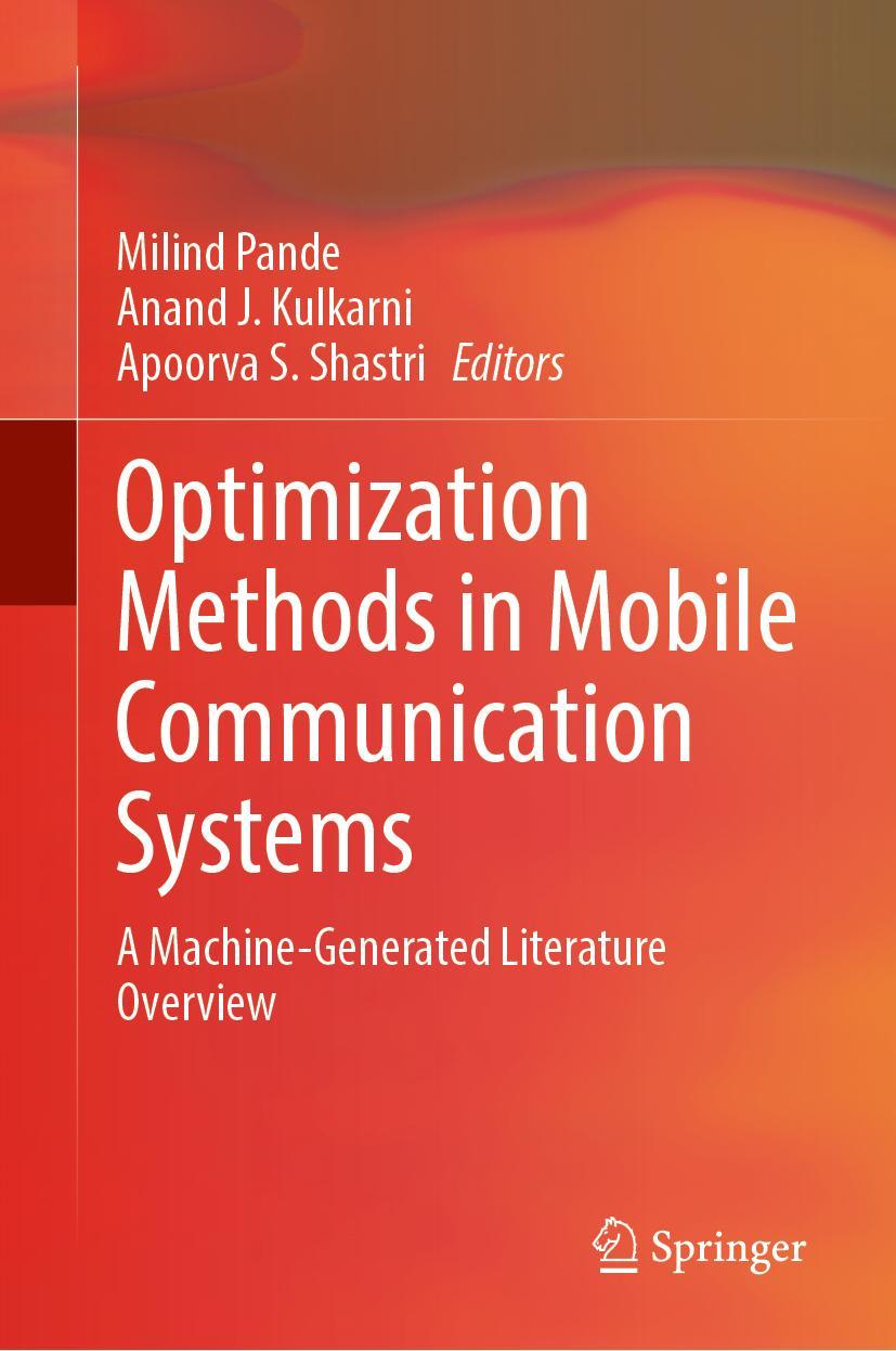 Book Optimization Methods in Mobile Communication Systems Anand J. Kulkarni