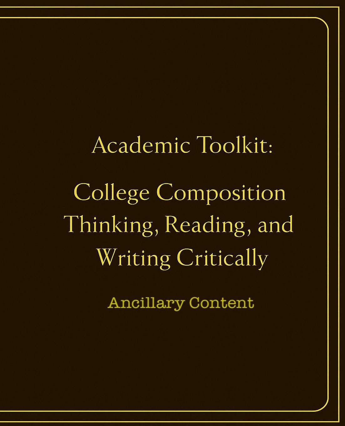 Kniha Academic Toolkit PublisherPress