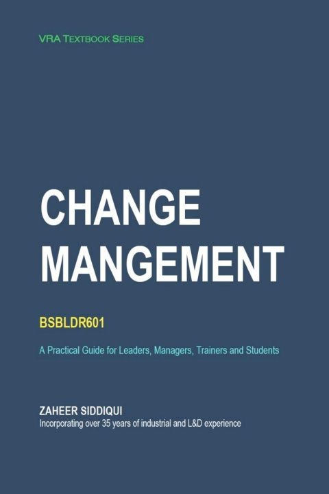 Kniha Change Management Zaheer Siddiqui