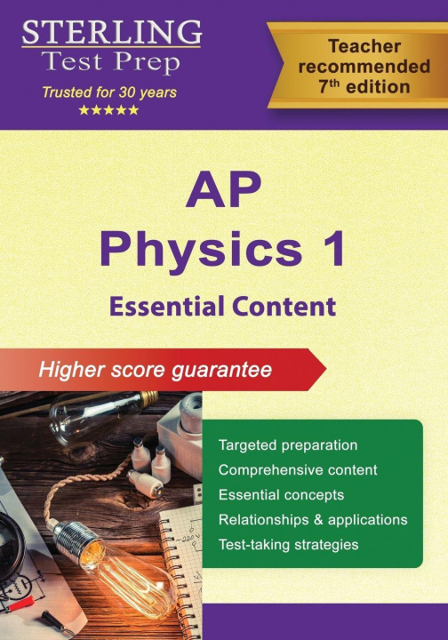 Kniha AP Physics 1 Essential Content Sterling Test Prep