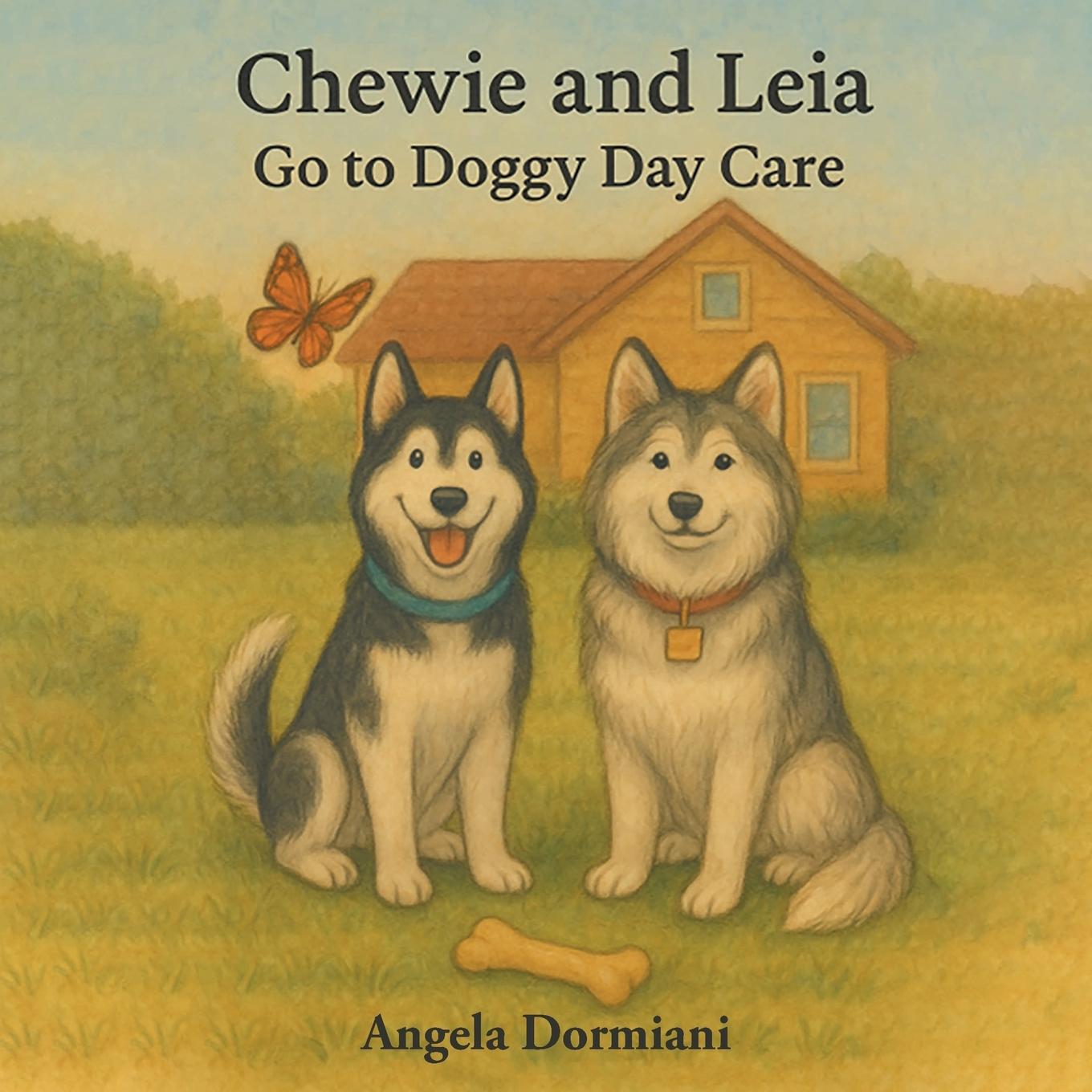 Libro Chewie and Leia Go to Doggy Day Care Angela Dormiani