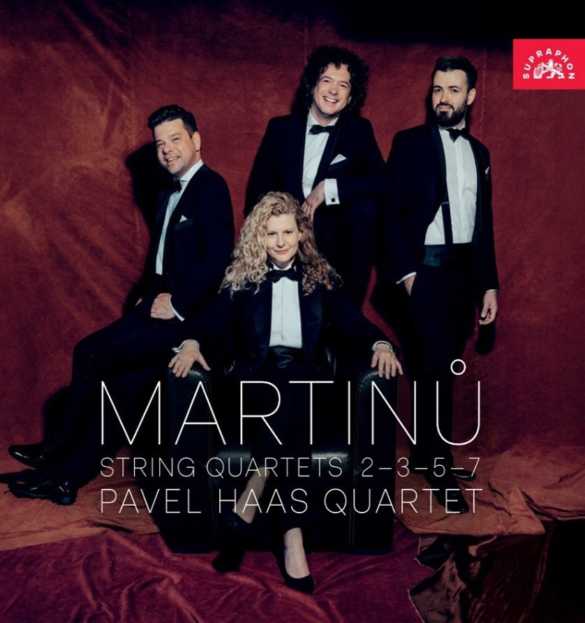 Audio Martinu: String Quartets 2-3-5-7 Haas Quartet Pavel