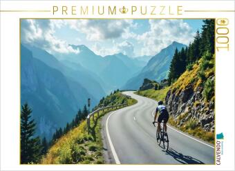 Hra/Hračka CALVENDO Puzzle Berganstieg in der Hitze | 1000 Teile Lege-Größe 64x48cm Foto-Puzzle für glückliche Stunden Calvendo