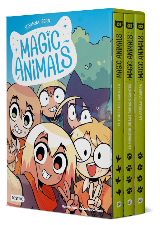 Knjiga ESTUCHE MAGIC ANIMALS Susanna Isern