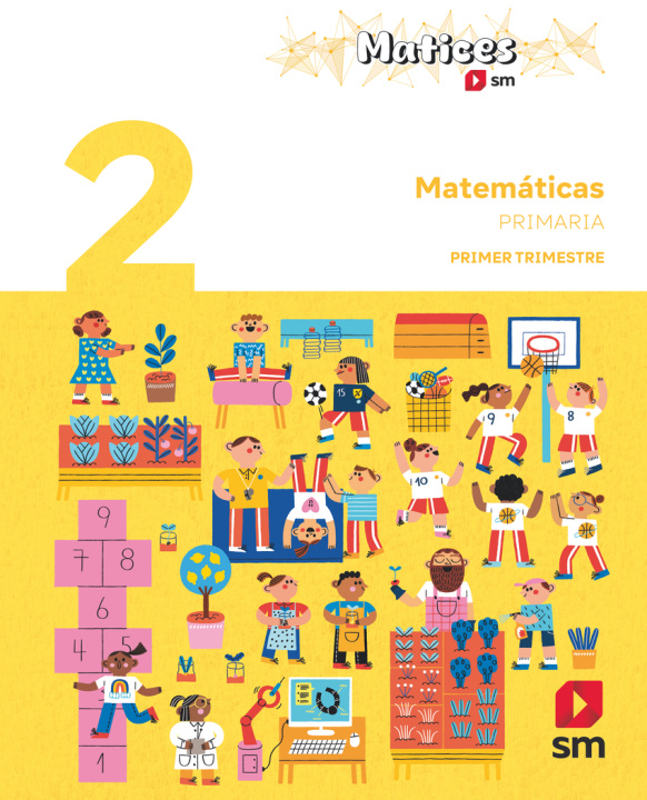 Buch Matemáticas. 2 Primaria. Trimestres. Matices Javier Bernabeu Ruiz
