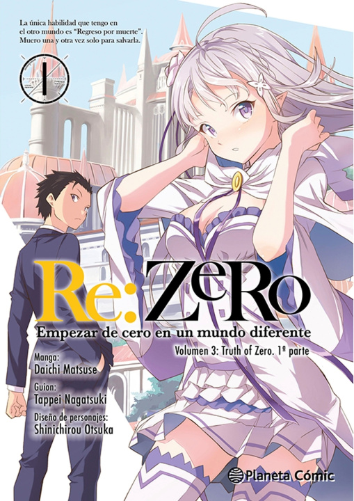 Livro RE:ZERO CHAPTER 3  Nº 01 Tappei Nagatsuki