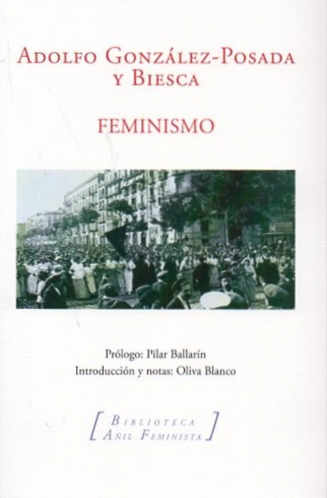 Kniha FEMINISMO ADOLFO GONZALEZ-POSADA Y BIESCA