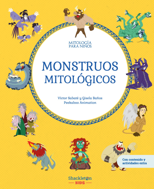 Kniha MONSTRUOS MITOLOGICOS VICTOR / BAÑOS