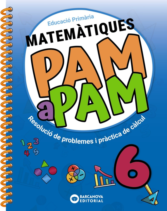 Libro Pam a pam 6. Matemàtiques Editorial Barcanova