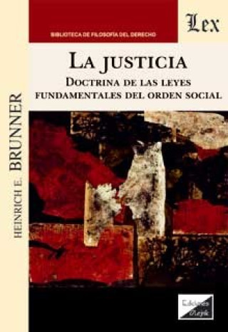 Knjiga LA JUSTICIA Heinrich Brunner
