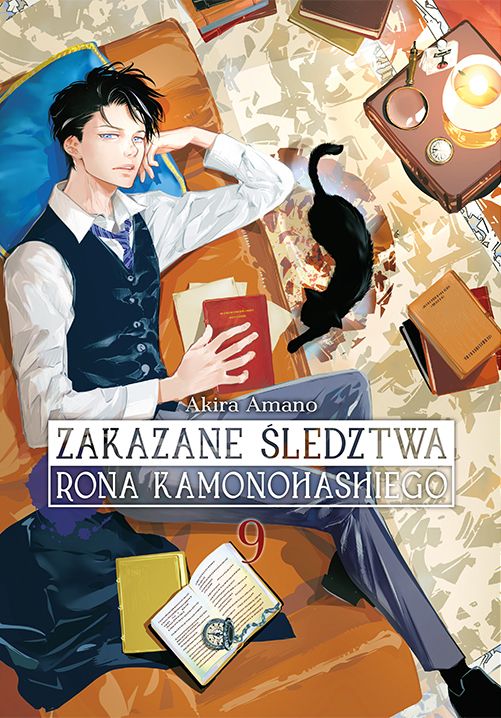 Knjiga Zakazane śledztwa Rona Kamonohashiego. Tom 9 Akira Amano