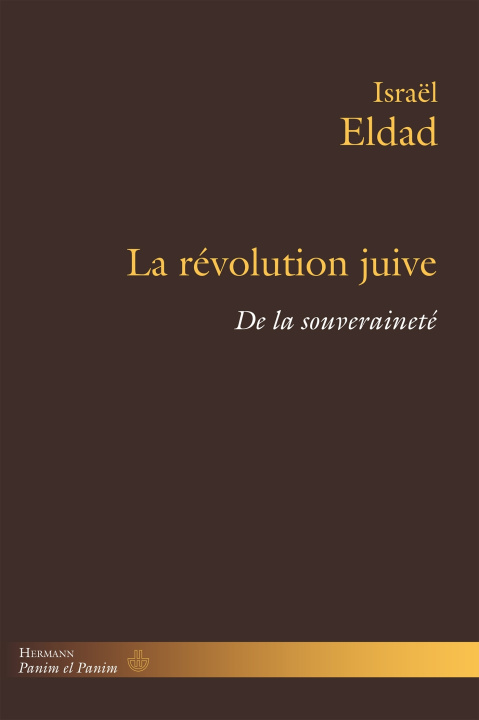 Kniha La révolution juive Israël Eldad