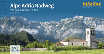 Kniha Alpe Adria Radweg L'équipe bikeline