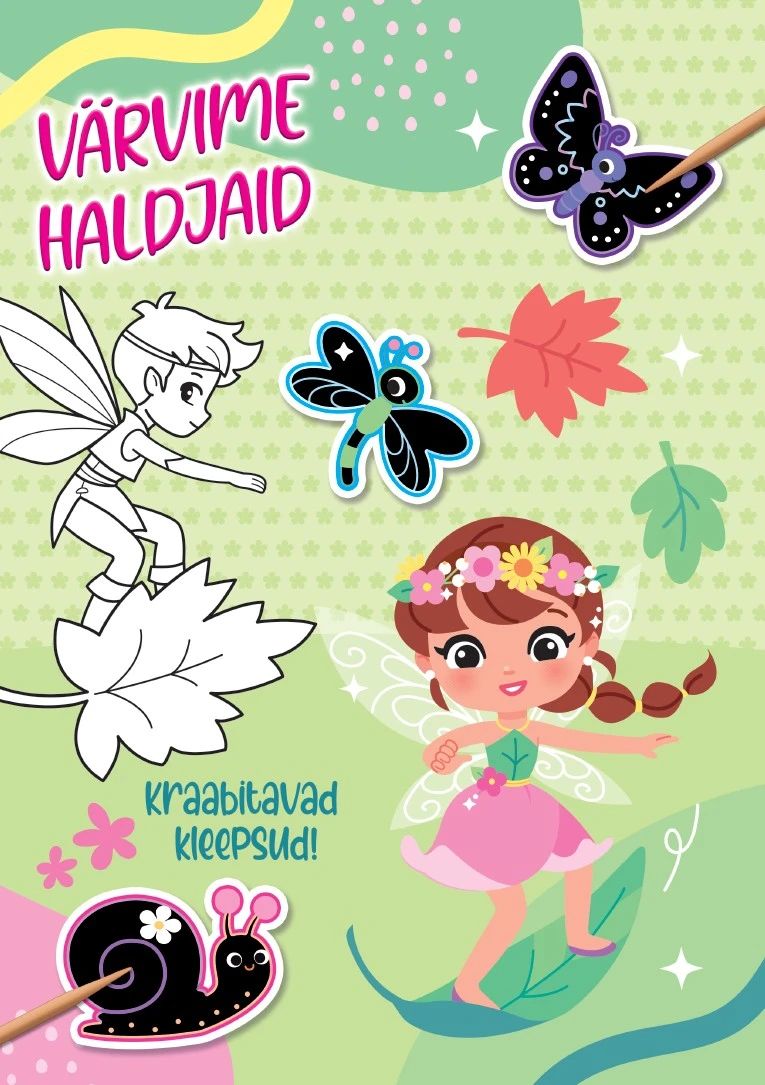 Knjiga Värvime haldjaid 