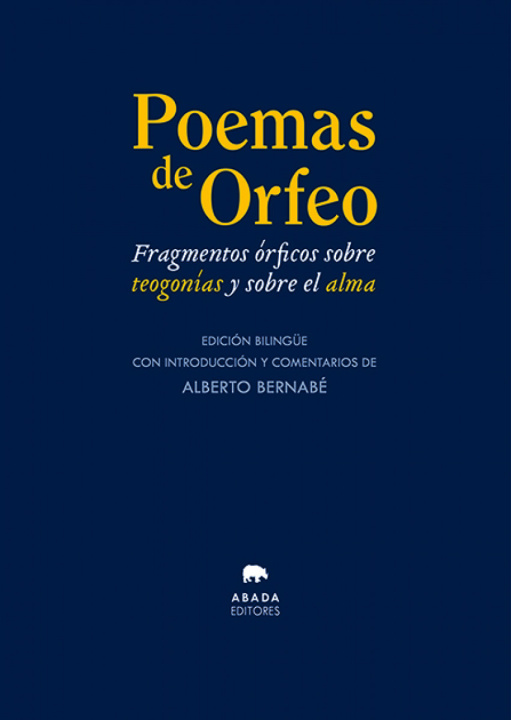 Libro Poemas de Orfeo Alberto Bernabé