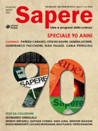 Kniha Sapere. Idee e progressi della scienza 