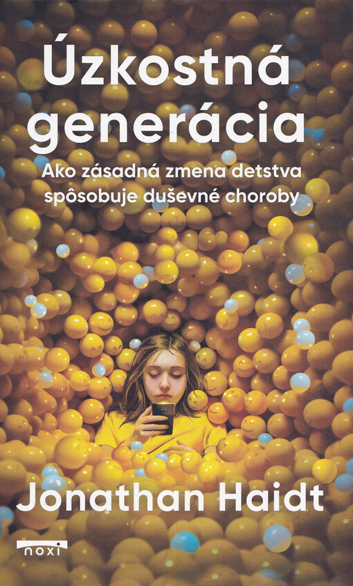 Livre Úzkostná generácia Jonathan Haidt