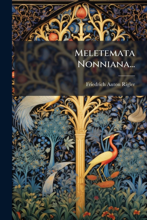 Kniha Meletemata Nonniana... 