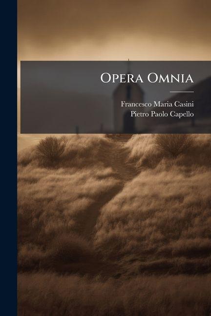 Book Opera Omnia Francesco Maria Casini