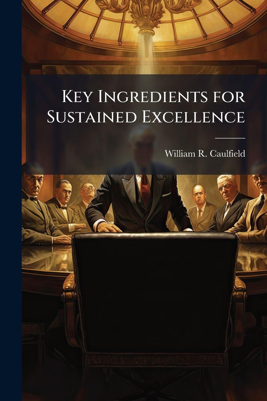 Book Key Ingredients for Sustained Excellence William R. Caulfield