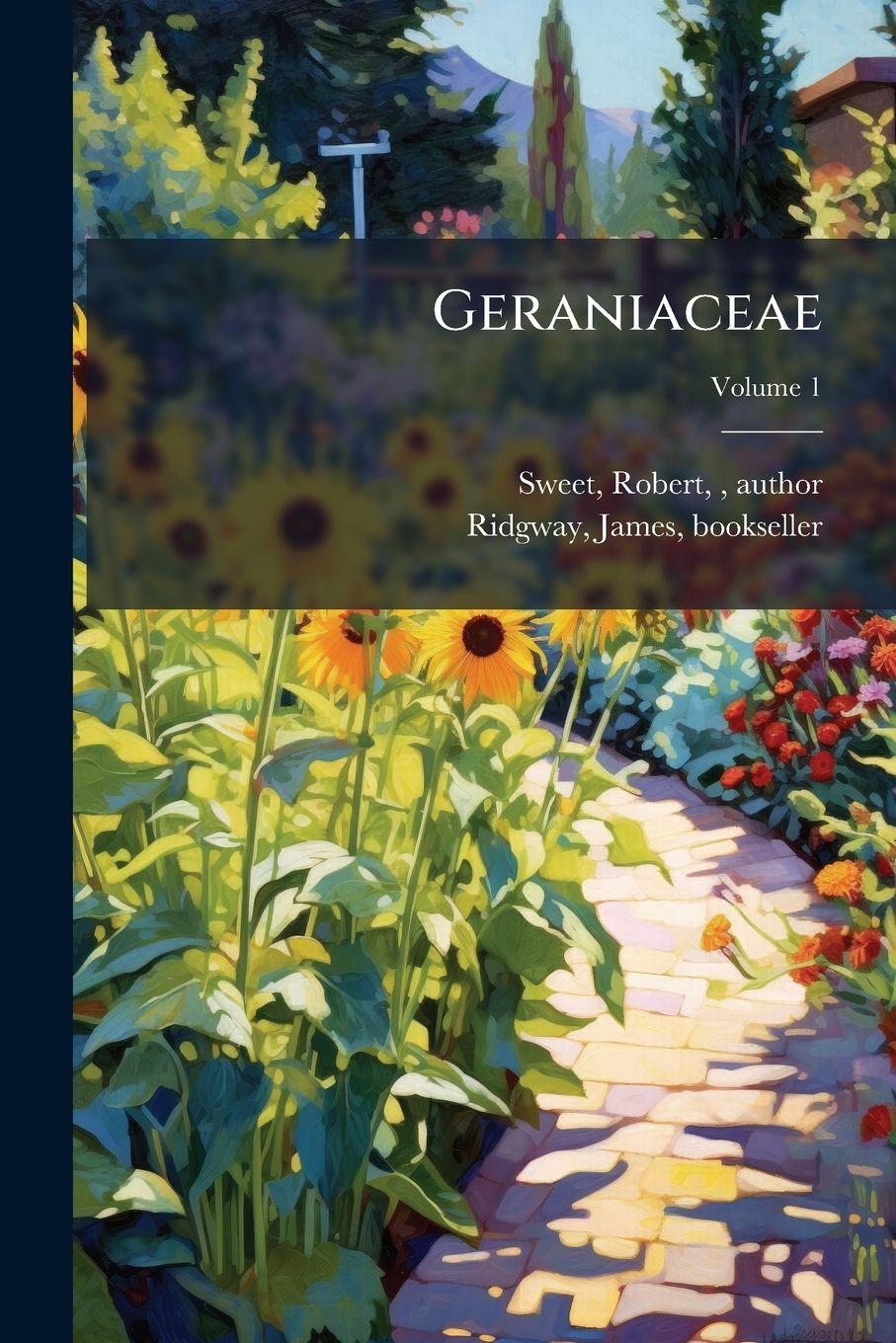 Kniha Geraniaceae Robert 1783-1835 author Sweet