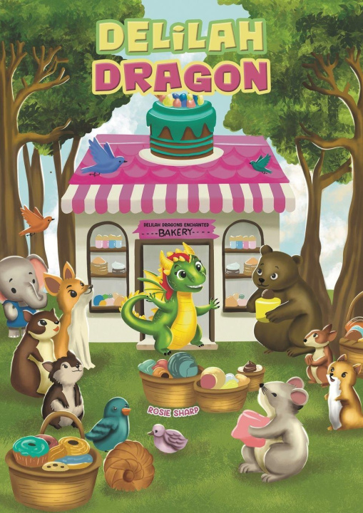 Kniha Delilah Dragon Rosie Sharp