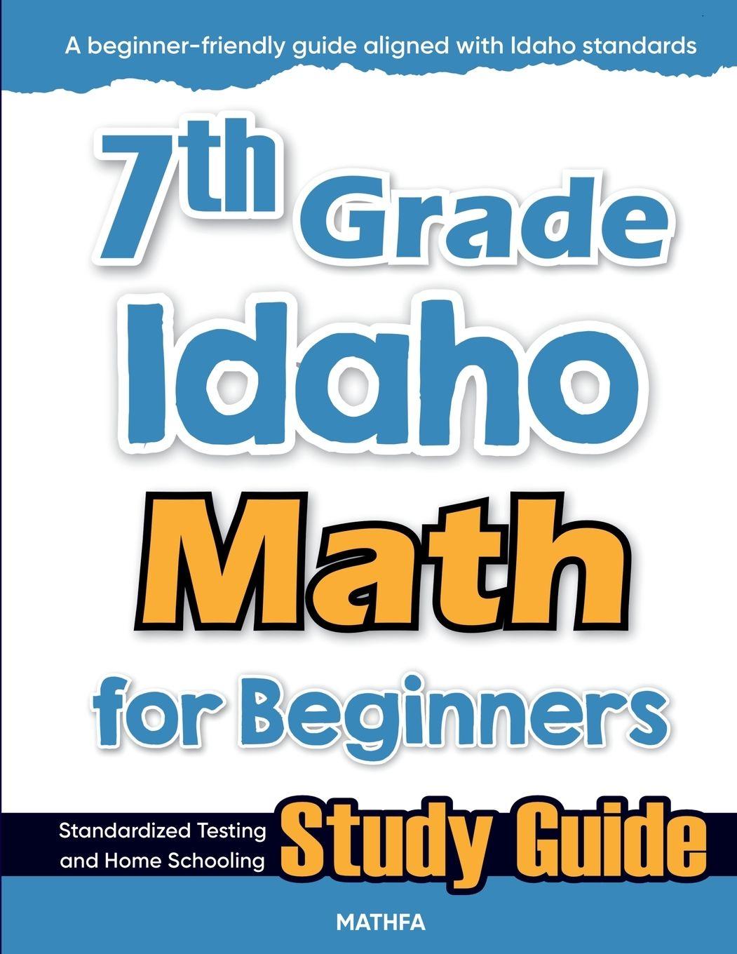 Kniha 7th Grade Idaho Math for Beginners Hamid Eslamian