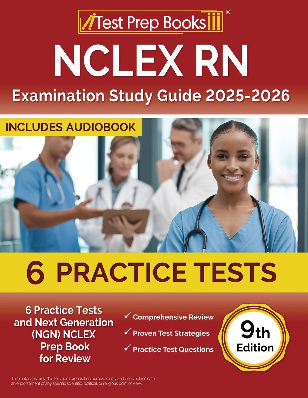 Kniha NCLEX RN Examination Study Guide 2025-2026 Lydia Morrison